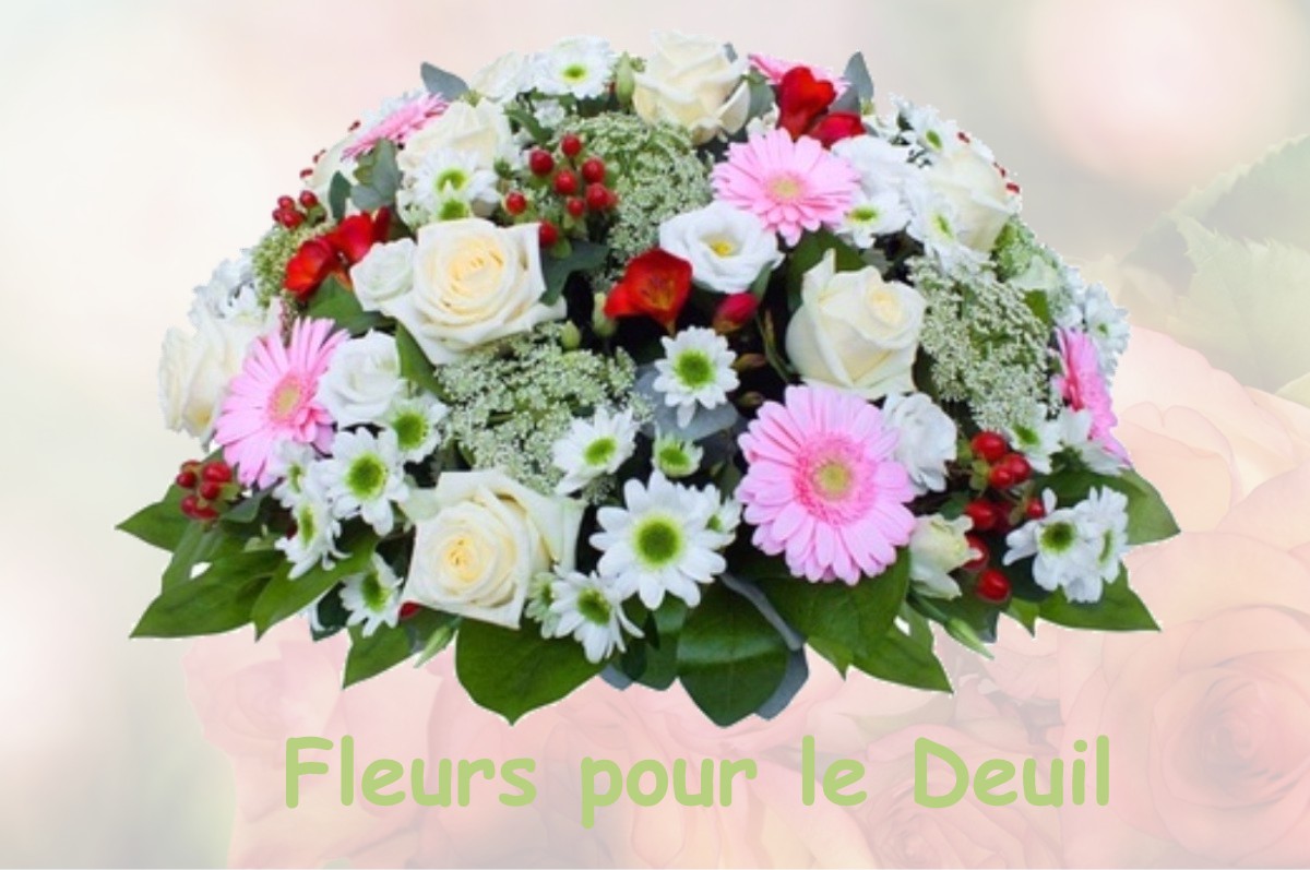 fleurs deuil SAINT-HAON